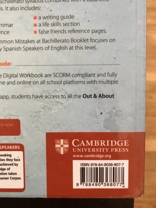 Ingles bachillerato Cambridge workbook