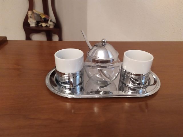 Juego de café dos tazas