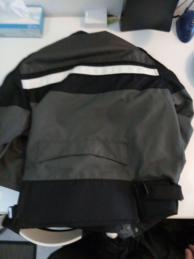 Cazadora moto hombre con refuerzos xxl