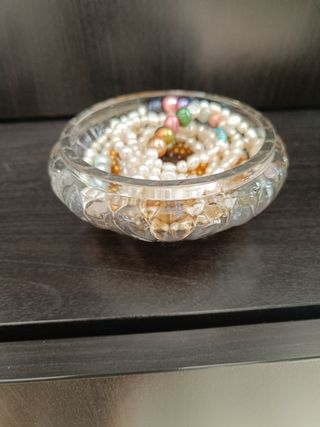 Antiguos joyeros de cristal