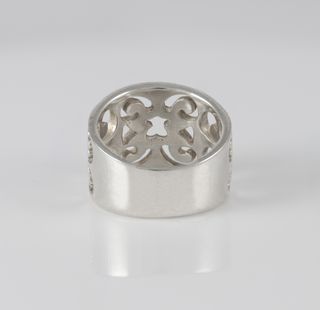 Anillo Tous Calado Frontal Silueta Oso en Plata