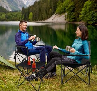 Juego de Sillas Camping Plegable y Mesa