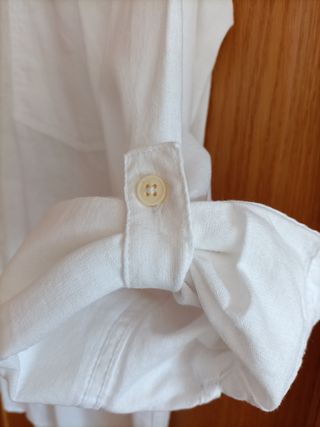 Camisa blanca básica de zara