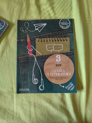 Libro lengua 3ESO (Anaya)