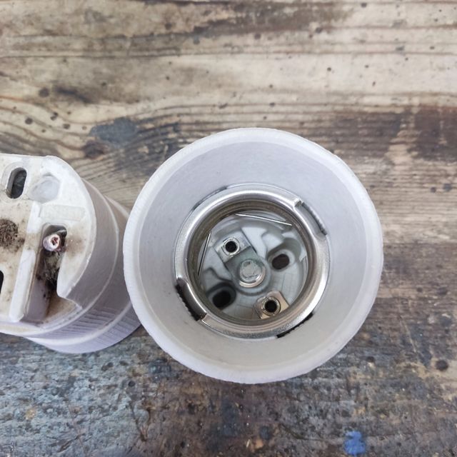 Casquillos E 40 goliat de porcelana