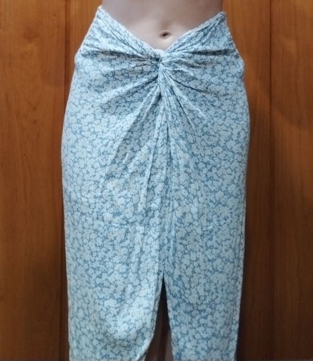 Falda pareo de Mango