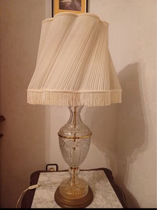 Lampara auxiliar de bronce