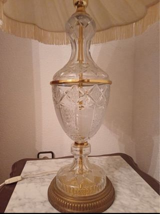 Lampara auxiliar de bronce