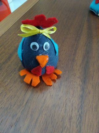 Gallinelle di stoffa