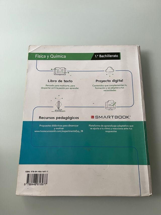 Libro texto Fisica y Quimica 1 Bachillerat
