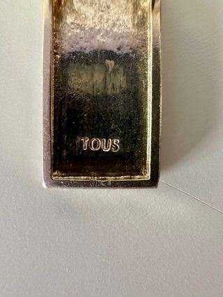 Colgante plata Tous 