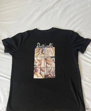 Camiseta pull&bear negra