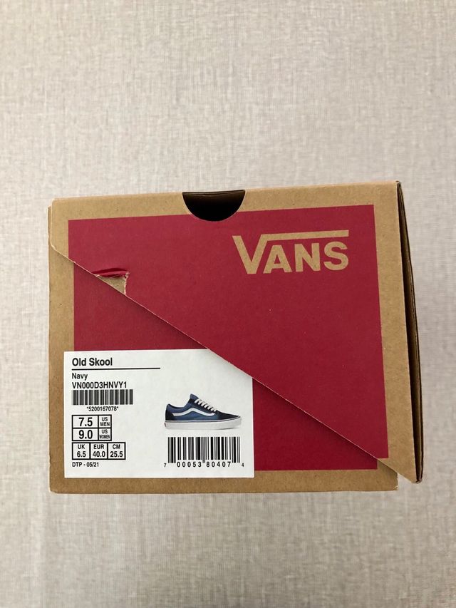 vans Old Skool Navy taglia 40