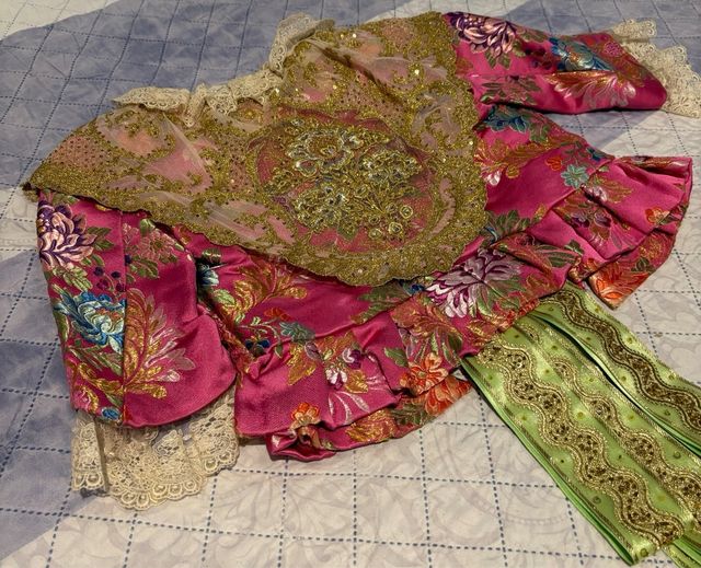 Traje de fallera de niña de 14/16 años