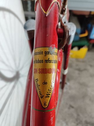 Bicicleta antigua años 50,marca Orbea