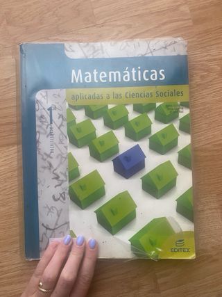 Libro de texto matematicas 1 bachillerato