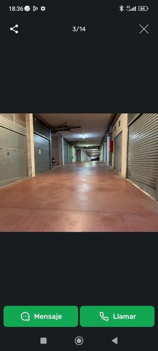 Garaje en alquiler