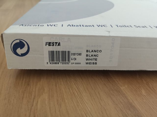 Tapa inodoro ESTOLI Festa