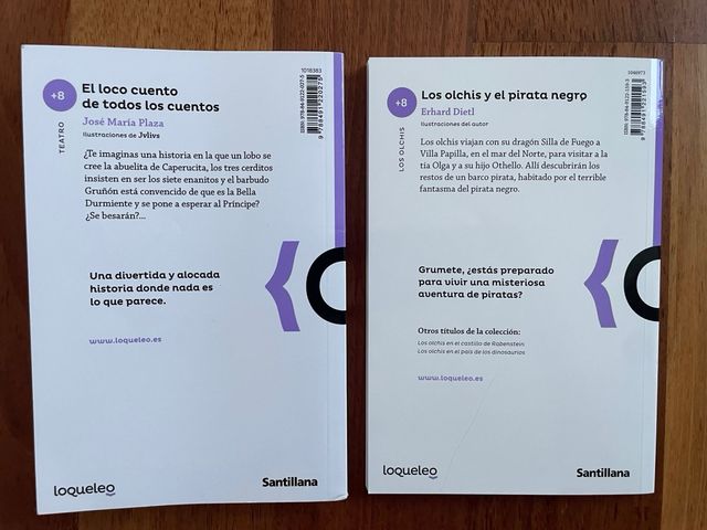 Lote libros Loqueleo Santillana +8