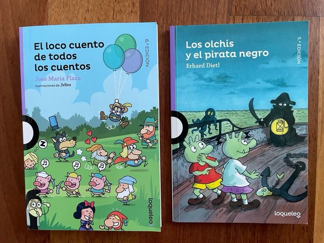 Lote libros Loqueleo Santillana +8