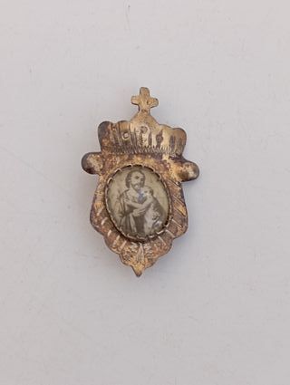 Pin insignia religiosos y federación de caza