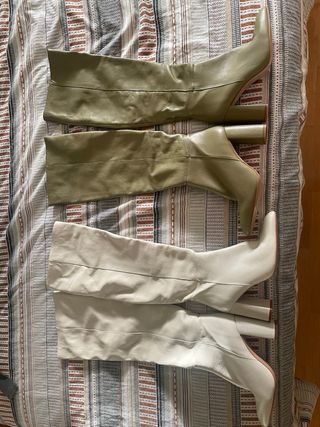 Botas mosqueteras. Lote.