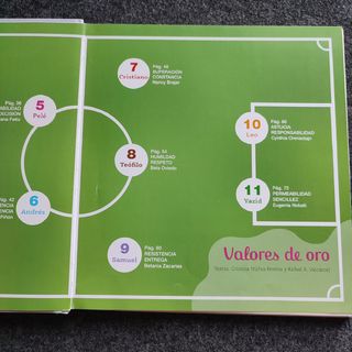 Libro infantil valores de oro