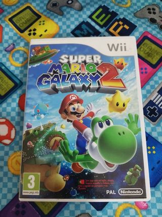 Juego Nintendo wii Mario galaxy 2
