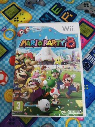 Juego Nintendo wii Mario party 8