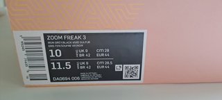 Nike Air Freak 3 44 giannis nba basket jordan