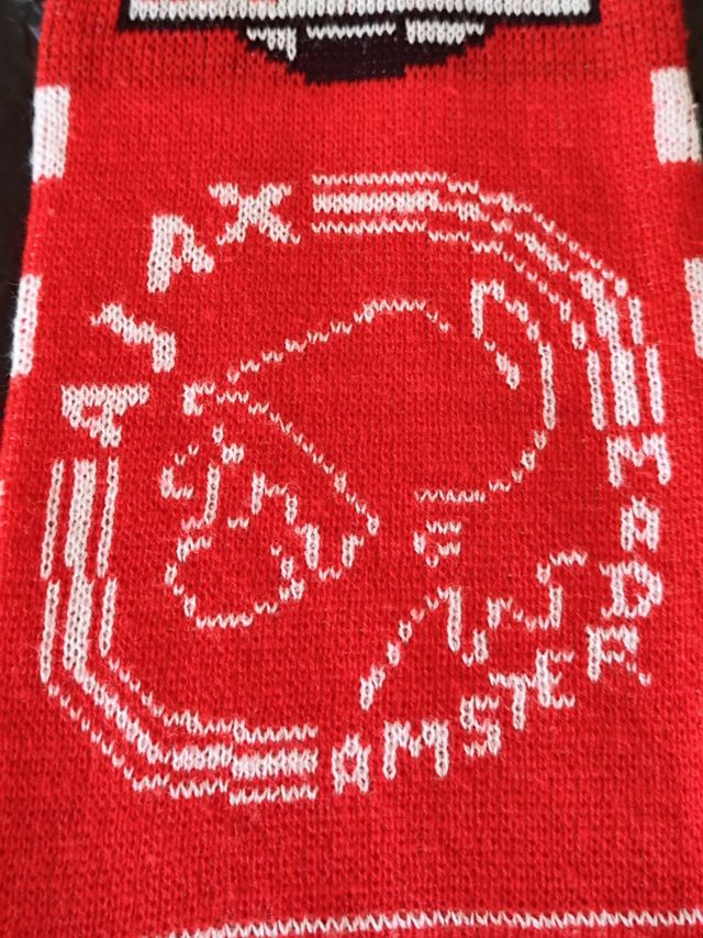 Bufanda fútbol AJAX Amsterdam años 90