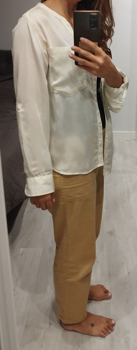 Camisa crema de Blanco