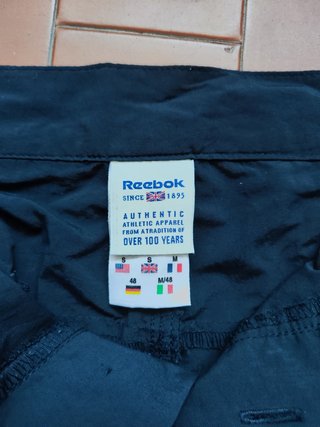 Reebok pantalone taglia M blu vintage