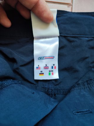 Reebok pantalone taglia M blu vintage
