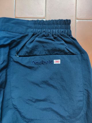 Reebok pantalone taglia M blu vintage