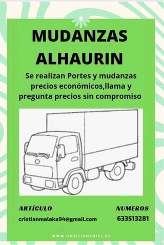 Mudanzas y portes