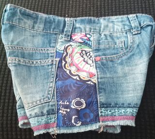 Pantalón vaquero corto niña Desigual