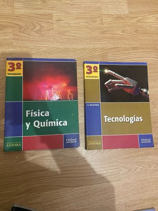 Libros de texto 3 ESO editorial OXFORD