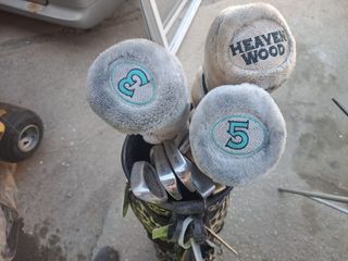 Palos de gol con  bolsa 