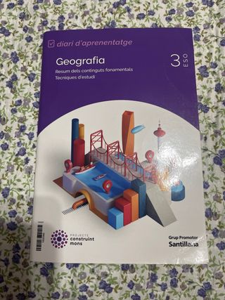 Libro diari aprenentatje geografia
