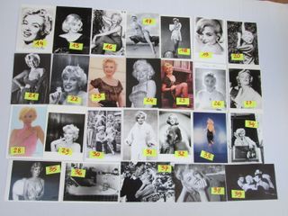 MARILYN MONROE cartoline 10X15 collezione vintage