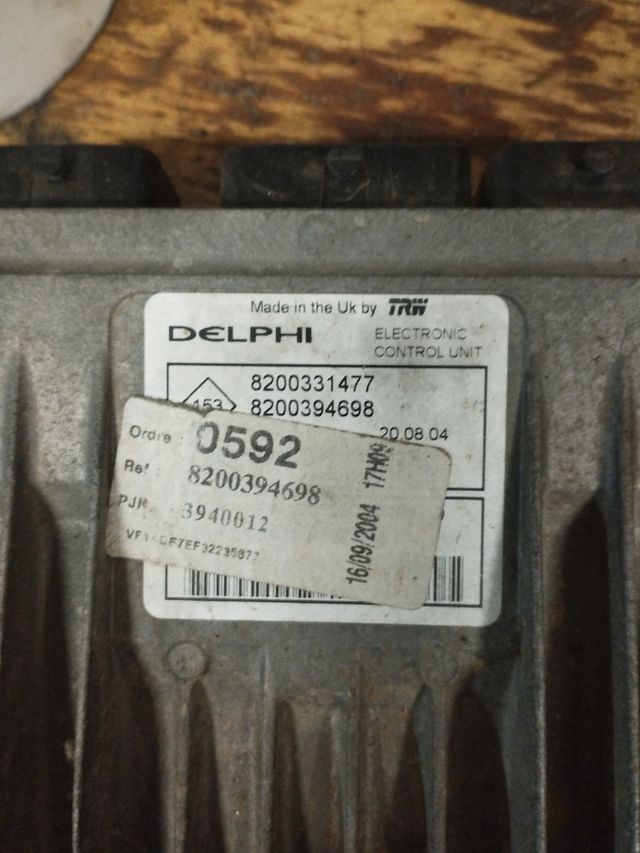 Centralita Renault Kangoo k9k 1.5