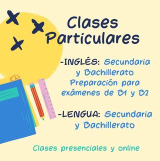 Clases particulares de inglés y lengua