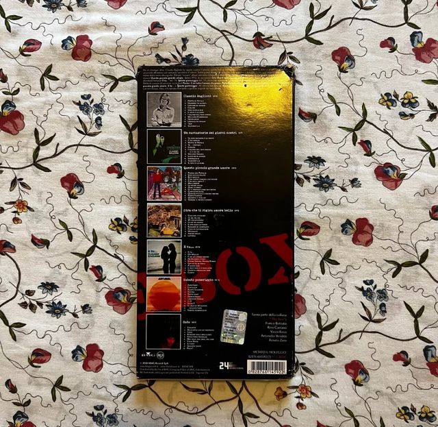 The Box - Claudio Baglioni - 7 CD