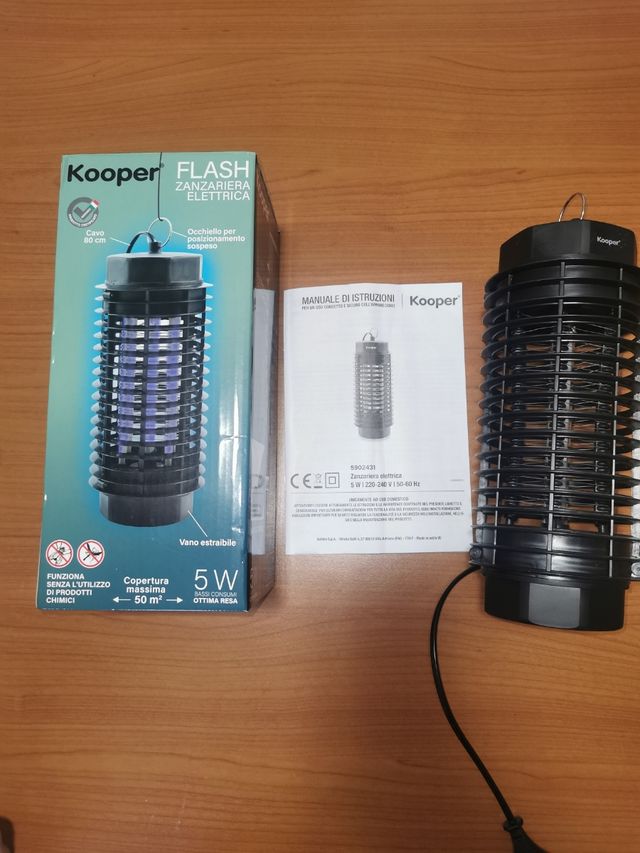 Zanzariera elettrica Kooper FLASH 5W