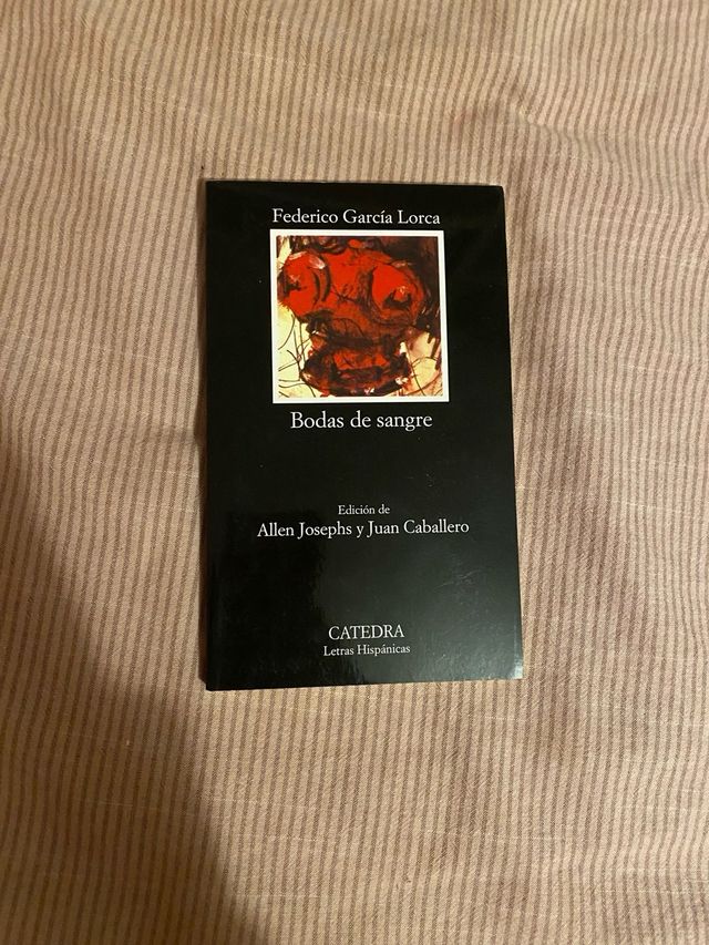 libro bodas de sangre