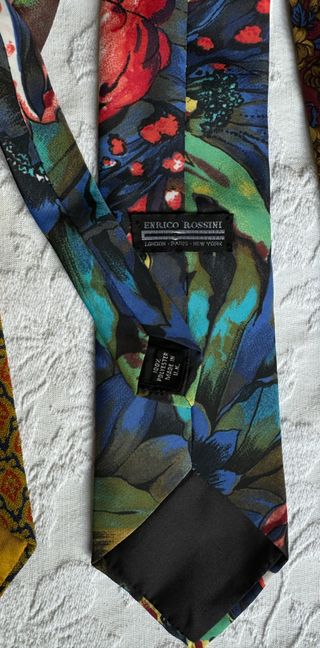 cravatte vintage lotto n.5 composto da 6 cravatte