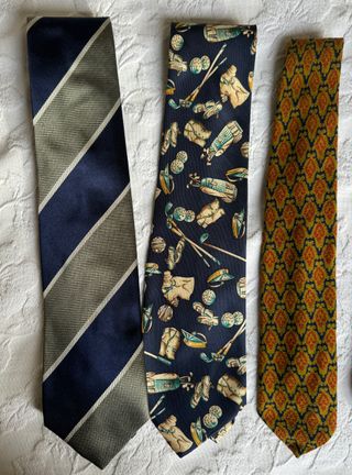 cravatte vintage lotto n.5 composto da 6 cravatte