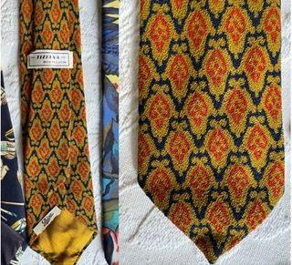 cravatte vintage lotto n.5 composto da 6 cravatte