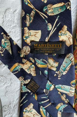 cravatte vintage lotto n.5 composto da 6 cravatte